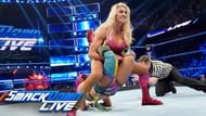 Asuka defended the SmackDown Women's Championship against Charlotte Flair in an impromptu matchup.